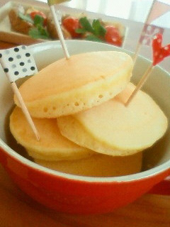 裏技☆ふわっふわホットケーキ-レシピのメイン写真