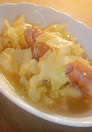 ◆キャベツとウインナーのコトコトスープ★-レシピのメイン写真