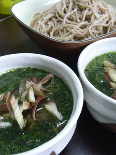 モロヘイヤでつけ麺-レシピのメイン写真