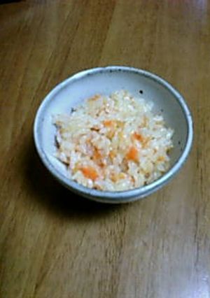 ピラフ風・にんじんご飯♪-レシピのメイン写真