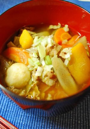 簡単味付け　けんちん汁-レシピのメイン写真