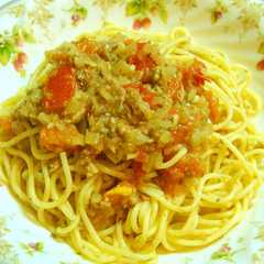 簡単♪トマト＆オイルサーディンのパスタ-レシピのメイン写真