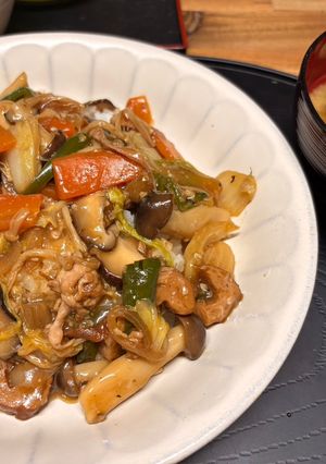 五目かけご飯-レシピのメイン写真
