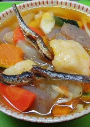 ほうとう風すいとん汁-レシピのメイン写真