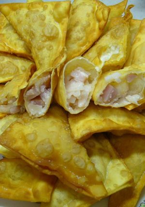 れんこんと明太子のカリカリチーズ揚げ♪-レシピのメイン写真