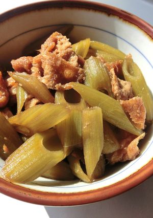 母の味　フキの炒り煮*-レシピのメイン写真