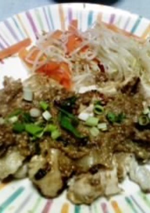 やわらか！鶏のみそ生姜焼き-レシピのメイン写真