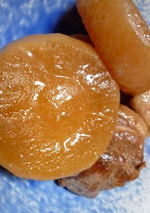 我が家の大根と豚肉の煮物-レシピのメイン写真