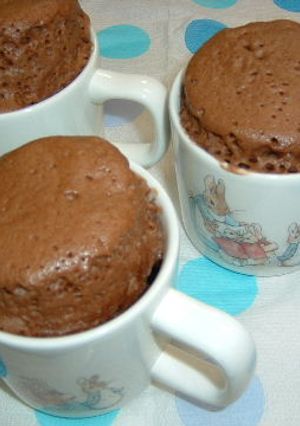◇レンジで簡単！マグカップケーキ◇-レシピのメイン写真
