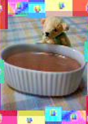 超簡単チョコムース風-レシピのメイン写真