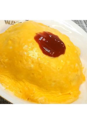 ふんわり玉子のオムライス★動画あり★-レシピのメイン写真