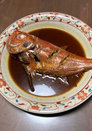金目鯛の煮付け-レシピのメイン写真