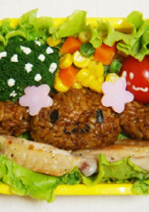 モカのカレーピラフ✿キャラ弁-レシピのメイン写真