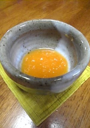 放置で簡単 離乳食 ~ 人参スープ-レシピのメイン写真