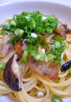 たっぷりきのこと豚バラスライスのパスタ-レシピのメイン写真