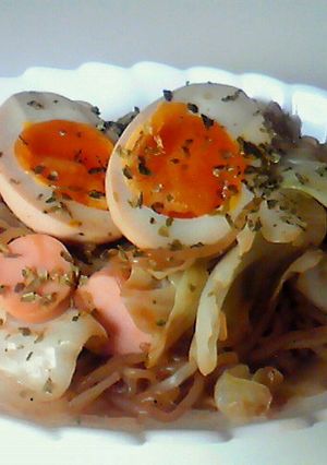 ダイエット♪糸こんオイ焼きそば☆-レシピのメイン写真