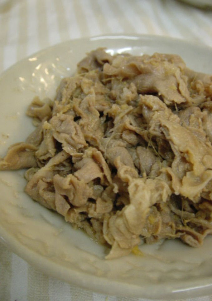 豚肉のさっと生姜煮-レシピのメイン写真