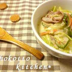 รูปของ 豚肉とたっぷり野菜のミルク煮