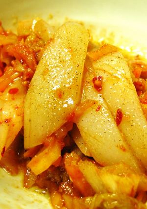 ごま油風味のイカのキムチ和え-レシピのメイン写真