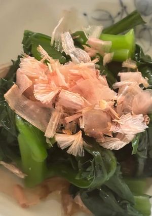 つるむらさきの簡単おひたし😋-レシピのメイン写真