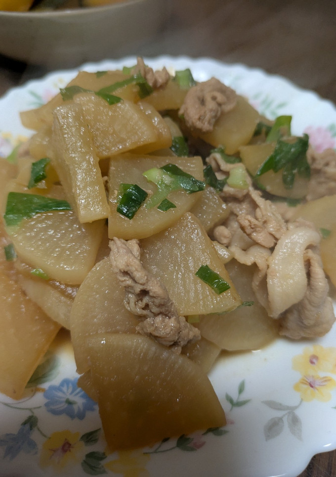 豚肉と大根炒め-レシピのメイン写真