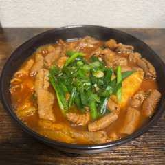 รูปของ 豚小腸のキムチ煮