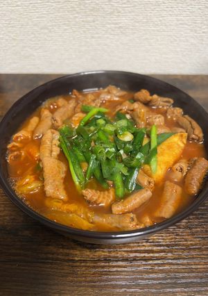 豚小腸のキムチ煮-レシピのメイン写真