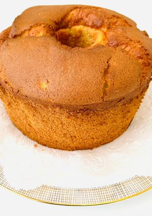 バナナシフォンケーキ-レシピのメイン写真