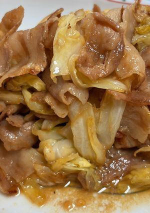 豚バラキャベツの味噌炒め-レシピのメイン写真