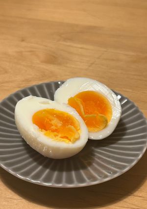 半熟卵の塩麹漬け-レシピのメイン写真