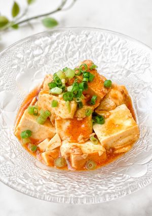 韓国冷奴風♪やみつき漬け豆腐-レシピのメイン写真