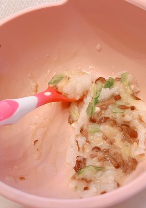 ねばねば納豆ご飯　離乳食後期-レシピのメイン写真