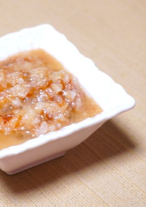 パパッと梅干しと玉ねぎのドレッシング♬-レシピのメイン写真