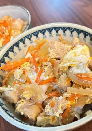 レンジで時短親子丼-レシピのメイン写真