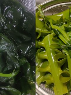 大量*旬*春*新ワカメ茎わかめの下処理-レシピのメイン写真