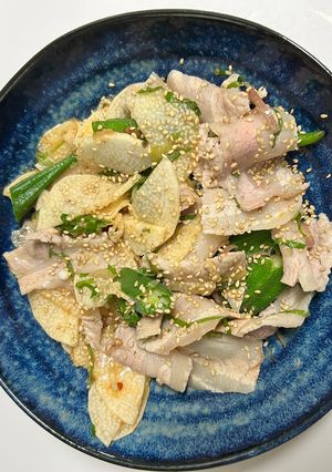 豚しゃぶと長芋の薬味のせ-レシピのメイン写真
