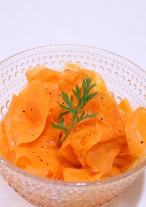 ひらひら人参のマリネ🥕-レシピのメイン写真