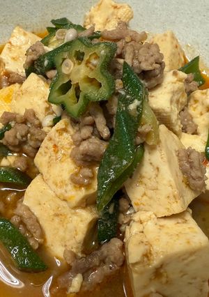 ケト対応やさしい麻婆豆腐・丸美屋の甘口風-レシピのメイン写真