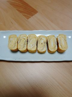 ヤマキのめんつゆでたまご焼き-レシピのメイン写真
