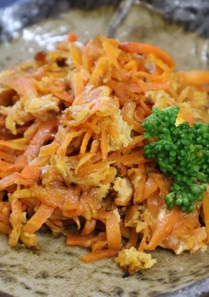沖縄家庭料理！にんじんシリシリ【動画】-レシピのメイン写真