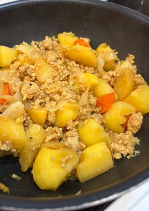 カレー風味のほくほく肉じゃが-レシピのメイン写真