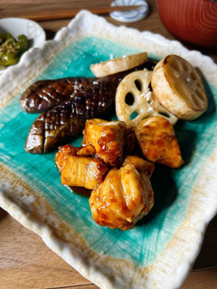 秋の味覚とめかじきの照り焼き-レシピのメイン写真