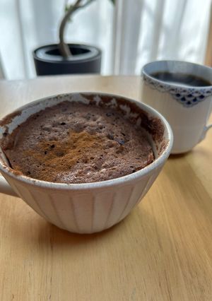 ふわふわココア&チョコ蒸しパン-レシピのメイン写真