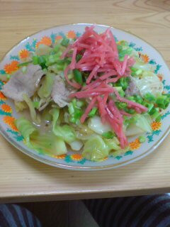 マルタイの棒ラーメンで焼きラーメン♪-レシピのメイン写真