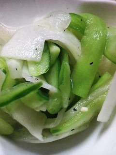 日本食研「野菜炒め作り」利用の即席漬物-レシピのメイン写真