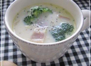 白菜とベーコンのミルクコンソメスープ-レシピのメイン写真
