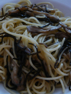 ☆簡単☆舞茸&塩昆布パスタ-レシピのメイン写真