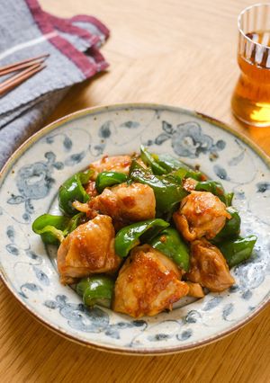 下味冷凍OK！鶏肉とピーマンの中華炒め-レシピのメイン写真