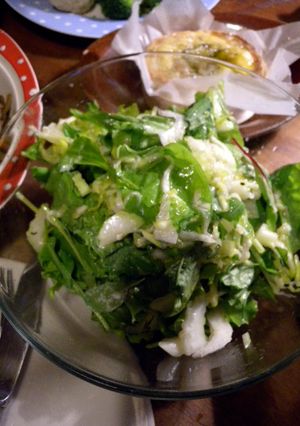生ズッキーニの「庭のサラダ」-レシピのメイン写真