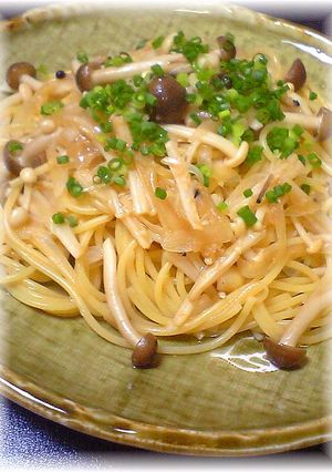 我が家の❤ 和風きのこスパゲティー❤-レシピのメイン写真